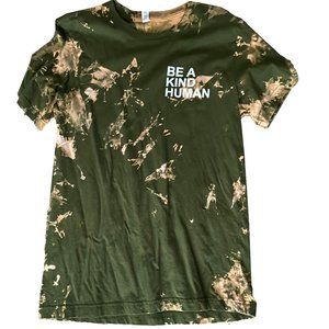 BE A KIND HUMAN Tie Dye Shirt